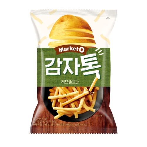 오리온 마켓오 감자톡 허브솔트맛 80g