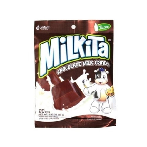 밀키타 초콜릿 밀크캔디 80g