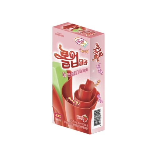 롤업달곰 딸기맛 56g(14g 4입)(개별바코드있음)