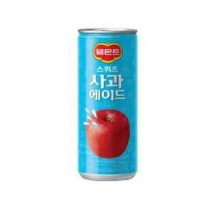 롯데칠성 델몬트10%스퀴즈 사과에이드 240ml